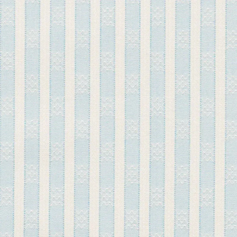 BEVERLY STRIPE fabric CHINA BLUE color by Schumacher