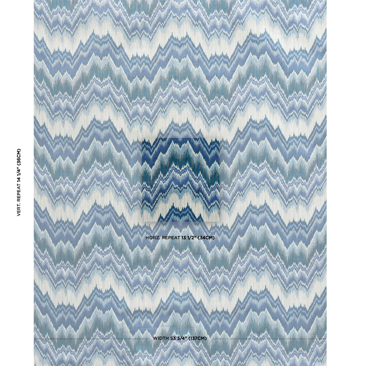 BEZIQUE FLAMESTITCH VELVET Fabric – LAPIS | Schumacher | Wal BEZIQUE FLAMESTITCH VELVET fabric LAPIS color by Schumacher