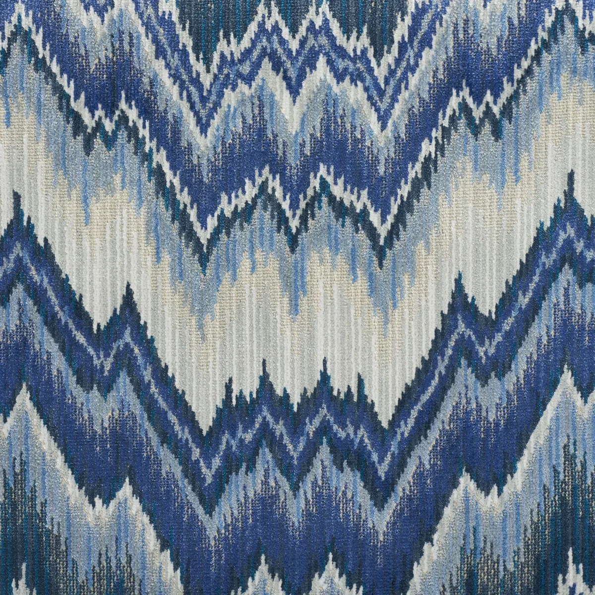 BEZIQUE FLAMESTITCH VELVET Fabric – LAPIS | Schumacher | Wal BEZIQUE FLAMESTITCH VELVET fabric LAPIS color by Schumacher
