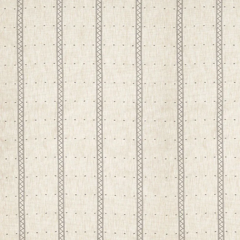 BHUTTIS SHEER fabric NATURAL color by Schumacher