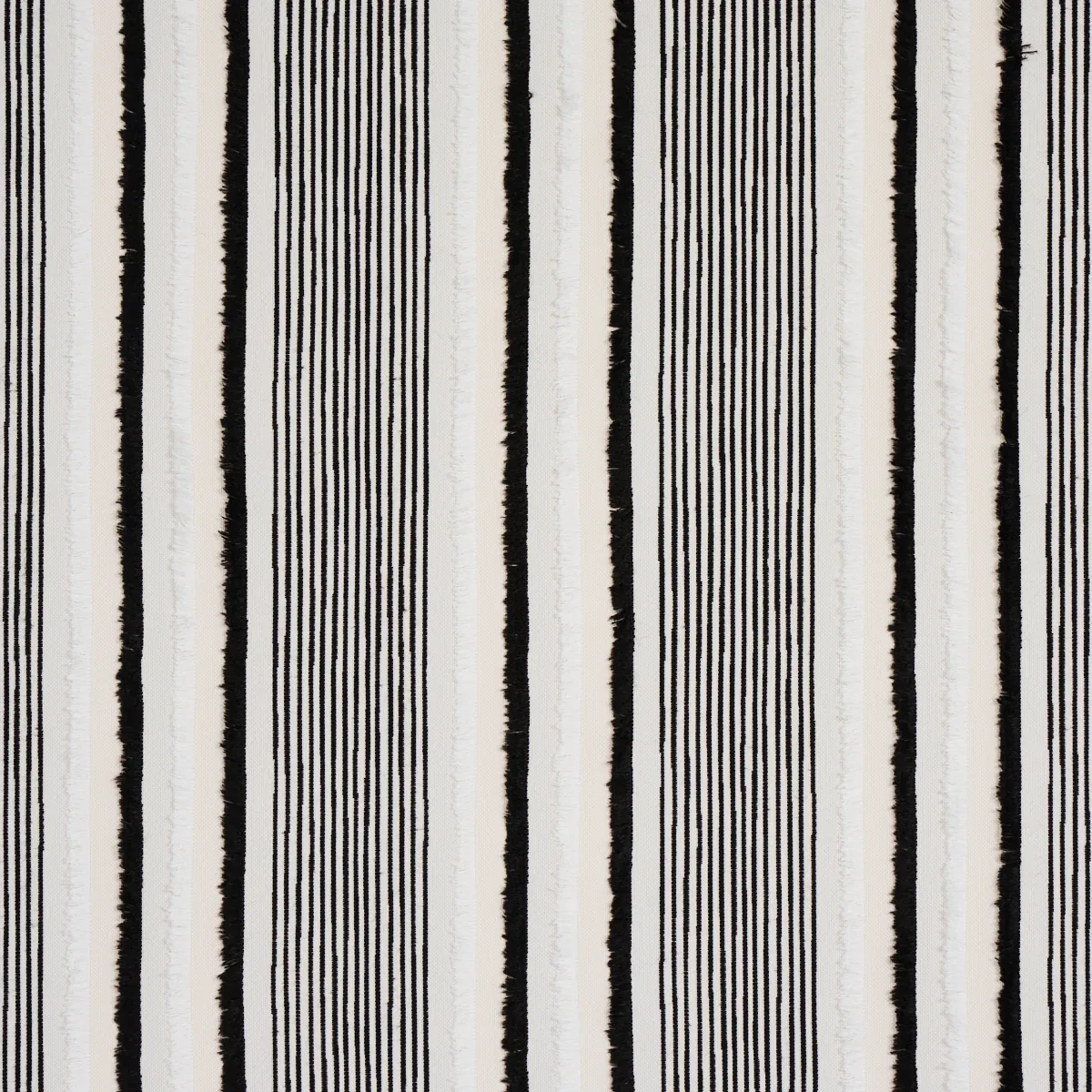 BILLY INDOOR/OUTDOOR fabric BLACK color by Schumacher
