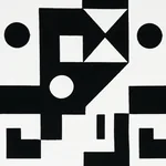 BINARY EMBROIDERY fabric BLACK color by Schumacher