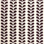 Bindi Hand Block Print fabric AUBERGINE color by Schumacher