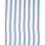 BIRDIE TICKING STRIPE fabric INDIGO color by Schumacher