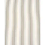 BIRDIE TICKING STRIPE fabric NEUTRAL color by Schumacher
