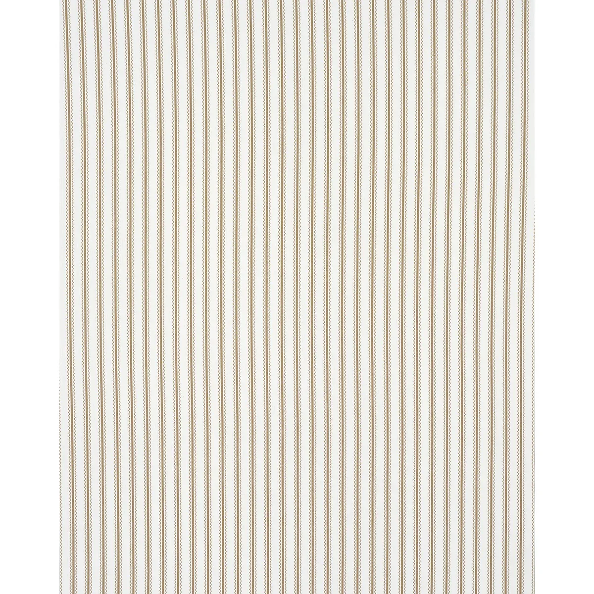 BIRDIE TICKING STRIPE fabric NEUTRAL color by Schumacher