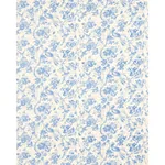 BIRDS OF PARADISE Fabric – BLUE | Schumacher | Wallpaper Twi BIRDS OF PARADISE fabric BLUE color by Schumacher