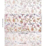 BIRDS OF PARADISE WOVEN Fabric – MIST | Schumacher | Wallpap BIRDS OF PARADISE WOVEN fabric MIST color by Schumacher