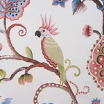 BIRDS OF PARADISE WOVEN Fabric – MIST | Schumacher | Wallpap BIRDS OF PARADISE WOVEN fabric MIST color by Schumacher