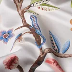 BIRDS OF PARADISE WOVEN Fabric – MIST | Schumacher | Wallpap BIRDS OF PARADISE WOVEN fabric MIST color by Schumacher