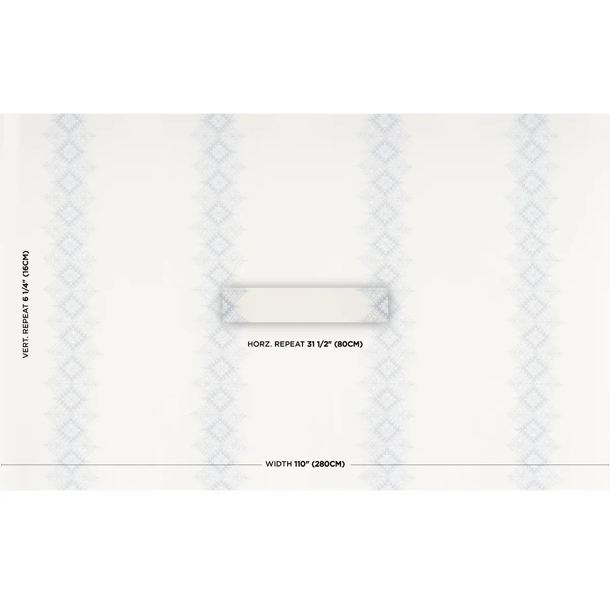 BIRGITTA SHEER Fabric – SKY | Schumacher | Wallpaper Twins BIRGITTA SHEER fabric SKY color by Schumacher
