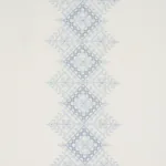 BIRGITTA SHEER Fabric – SKY | Schumacher | Wallpaper Twins BIRGITTA SHEER fabric SKY color by Schumacher