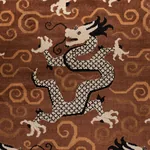 BIXI VELVET fabric BRONZE color by Schumacher