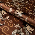 BIXI VELVET fabric BRONZE color by Schumacher