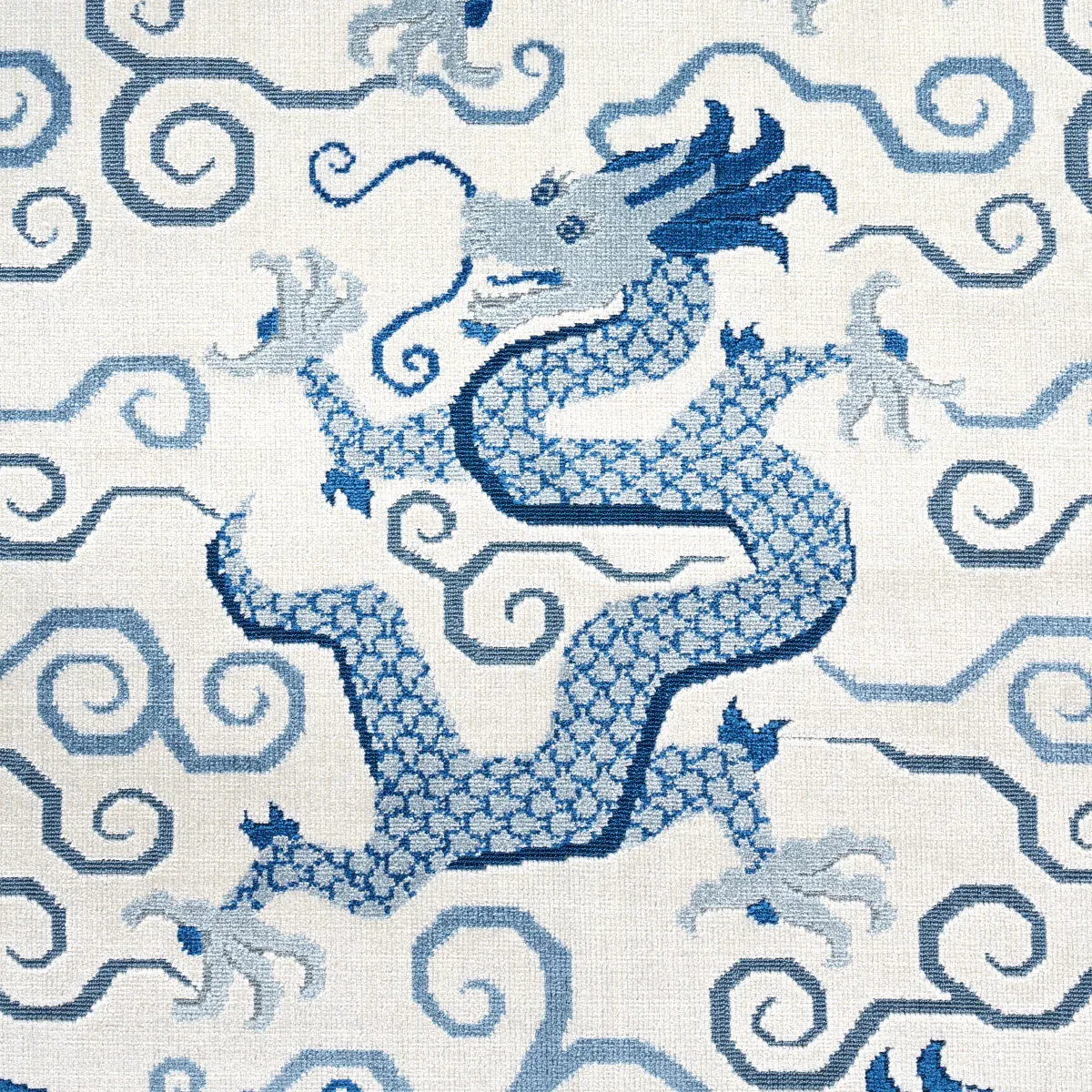 BIXI VELVET fabric MOONSTONE color by Schumacher