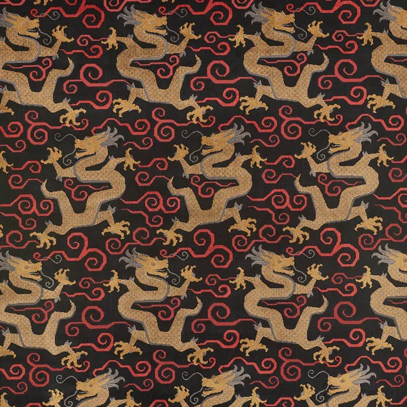 BIXI VELVET fabric ONYX color by Schumacher