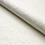 BIZANTINO QUILTED WEAVE Fabric – IVORY | Schumacher | Wallpa BIZANTINO QUILTED WEAVE fabric IVORY color by Schumacher