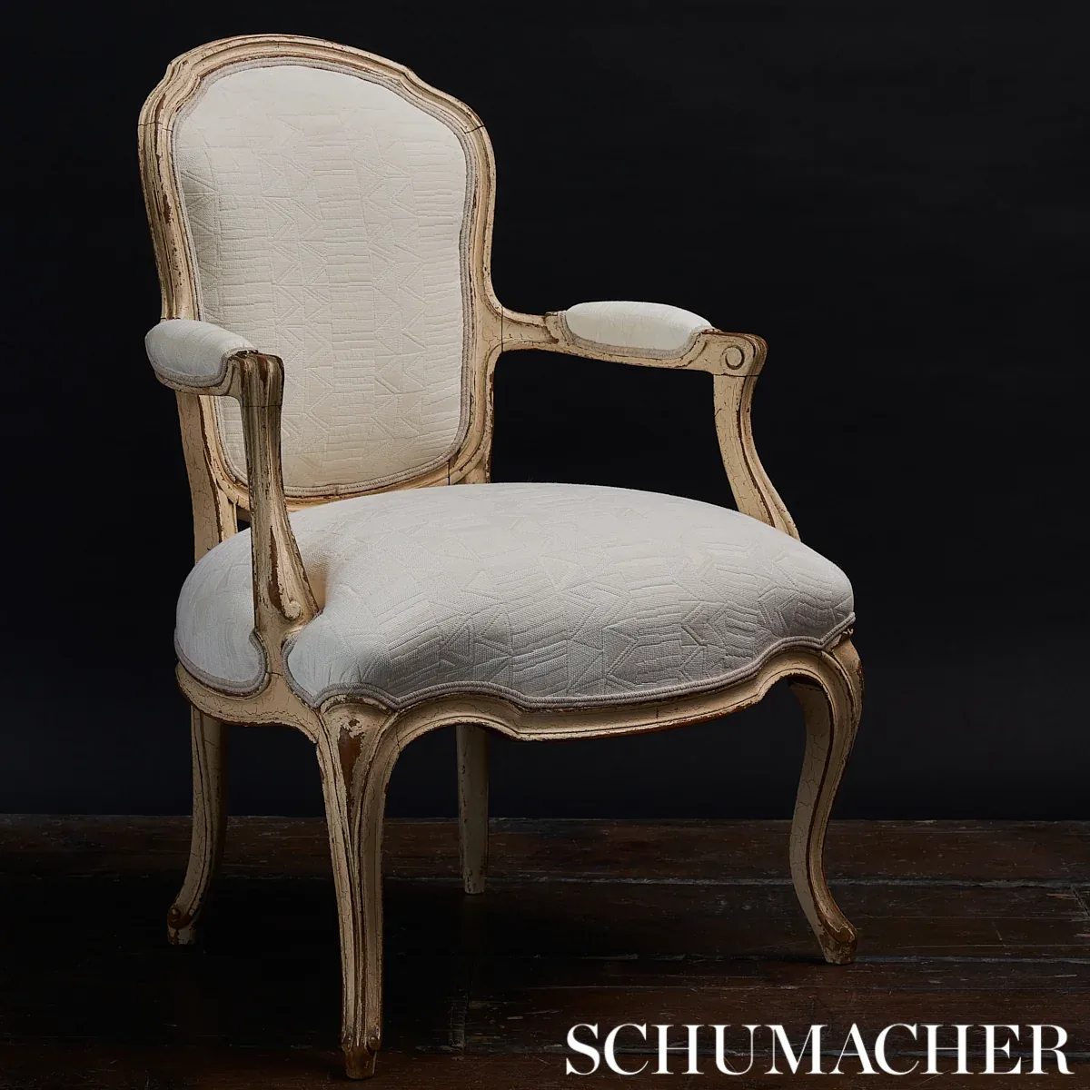 BIZANTINO QUILTED WEAVE Fabric – IVORY | Schumacher | Wallpa BIZANTINO QUILTED WEAVE fabric IVORY color by Schumacher