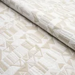 BIZANTINO QUILTED WEAVE Fabric – NATURAL | Schumacher | Wall BIZANTINO QUILTED WEAVE fabric NATURAL color by Schumacher