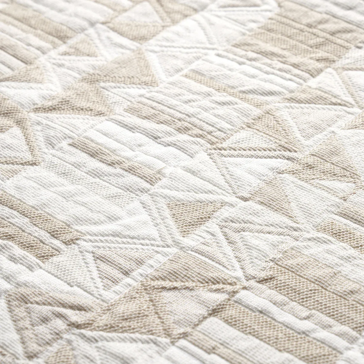 BIZANTINO QUILTED WEAVE Fabric – NATURAL | Schumacher | Wall BIZANTINO QUILTED WEAVE fabric NATURAL color by Schumacher