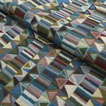 BIZANTINO QUILTED WEAVE Fabric – PEACOCK | Schumacher | Wall BIZANTINO QUILTED WEAVE fabric PEACOCK color by Schumacher