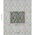 BIZANTINO QUILTED WEAVE Fabric – PEACOCK | Schumacher | Wall BIZANTINO QUILTED WEAVE fabric PEACOCK color by Schumacher