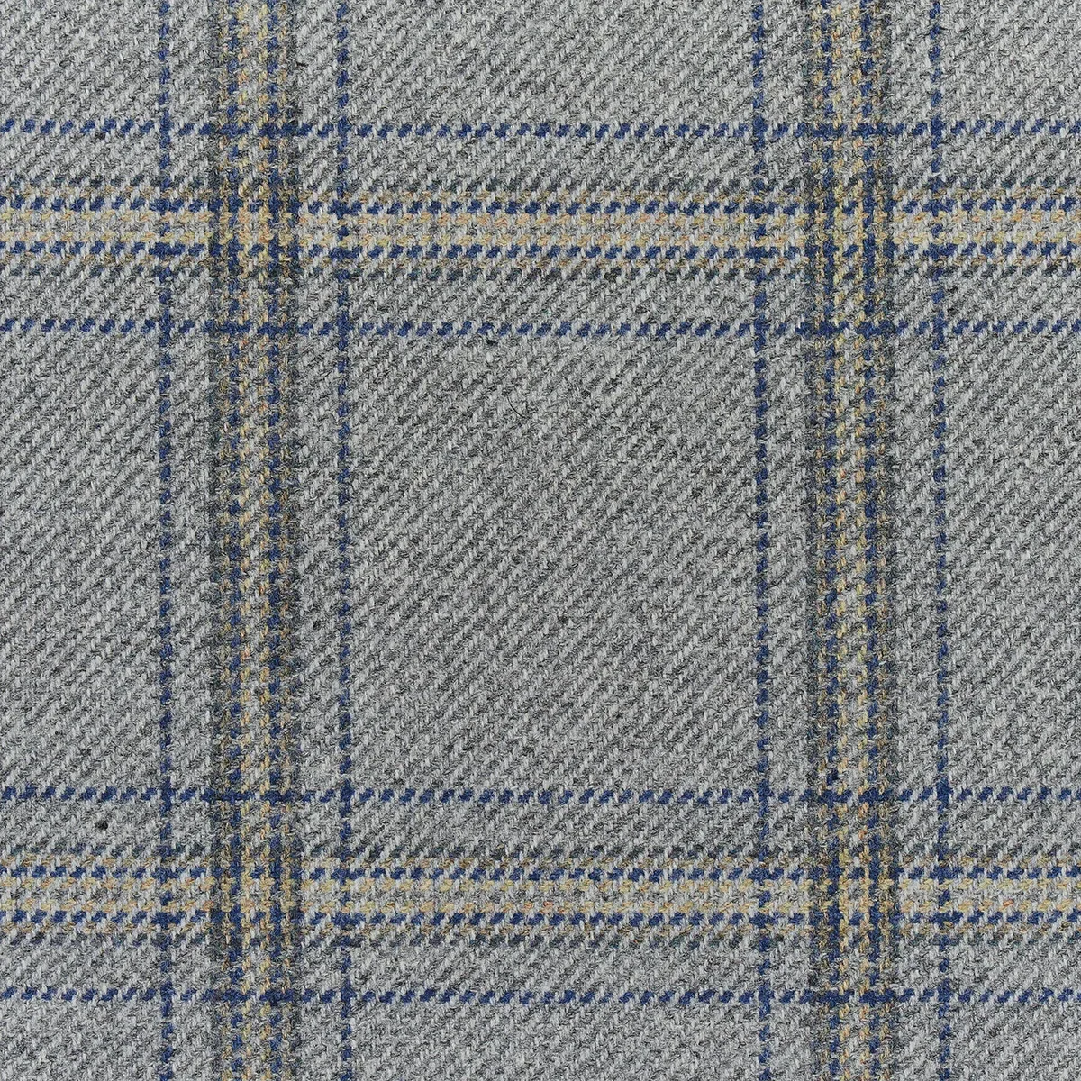 BLACKBURN MERINO PLAID Fabric – GREY | Schumacher | Wallpape BLACKBURN MERINO PLAID fabric GREY color by Schumacher