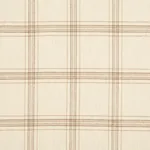 BLACKBURN MERINO PLAID fabric IVORY color by Schumacher