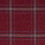 BLACKBURN MERINO PLAID fabric REDWOOD color by Schumacher