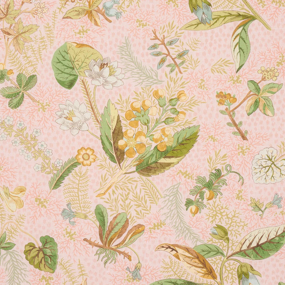 BLACKWELL LINEN Fabric – BLUSH | Schumacher | Wallpaper Twin BLACKWELL LINEN fabric BLUSH color by Schumacher