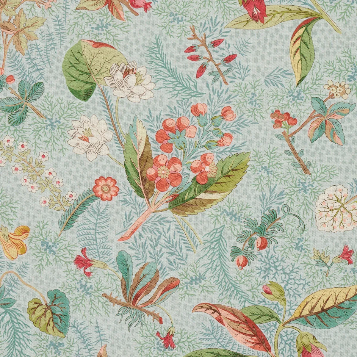 BLACKWELL LINEN Fabric – SKY | Schumacher | Wallpaper Twins BLACKWELL LINEN fabric SKY color by Schumacher