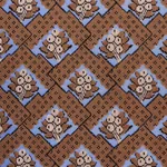 BLAIR SILK ÉPINGLÉ fabric CHARLTON BROWN color by Schumacher