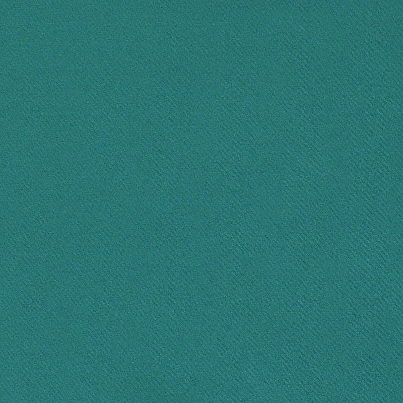 Blake Polished Cotton fabric TEAL color by Schumacher