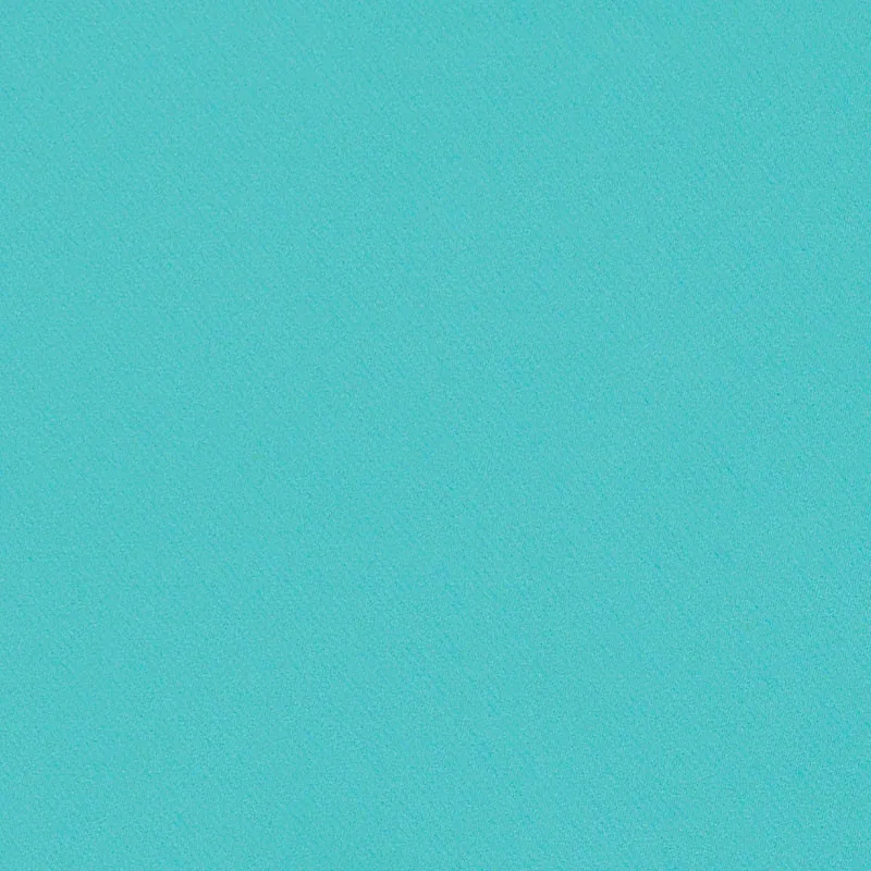 Blake Polished Cotton fabric TURQUOISE color by Schumacher