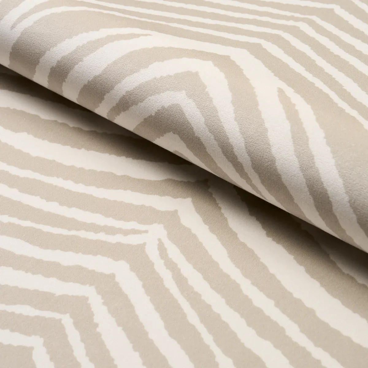 BLIXEN VELVET Fabric – FAWN | Schumacher | Wallpaper Twins BLIXEN VELVET fabric FAWN color by Schumacher