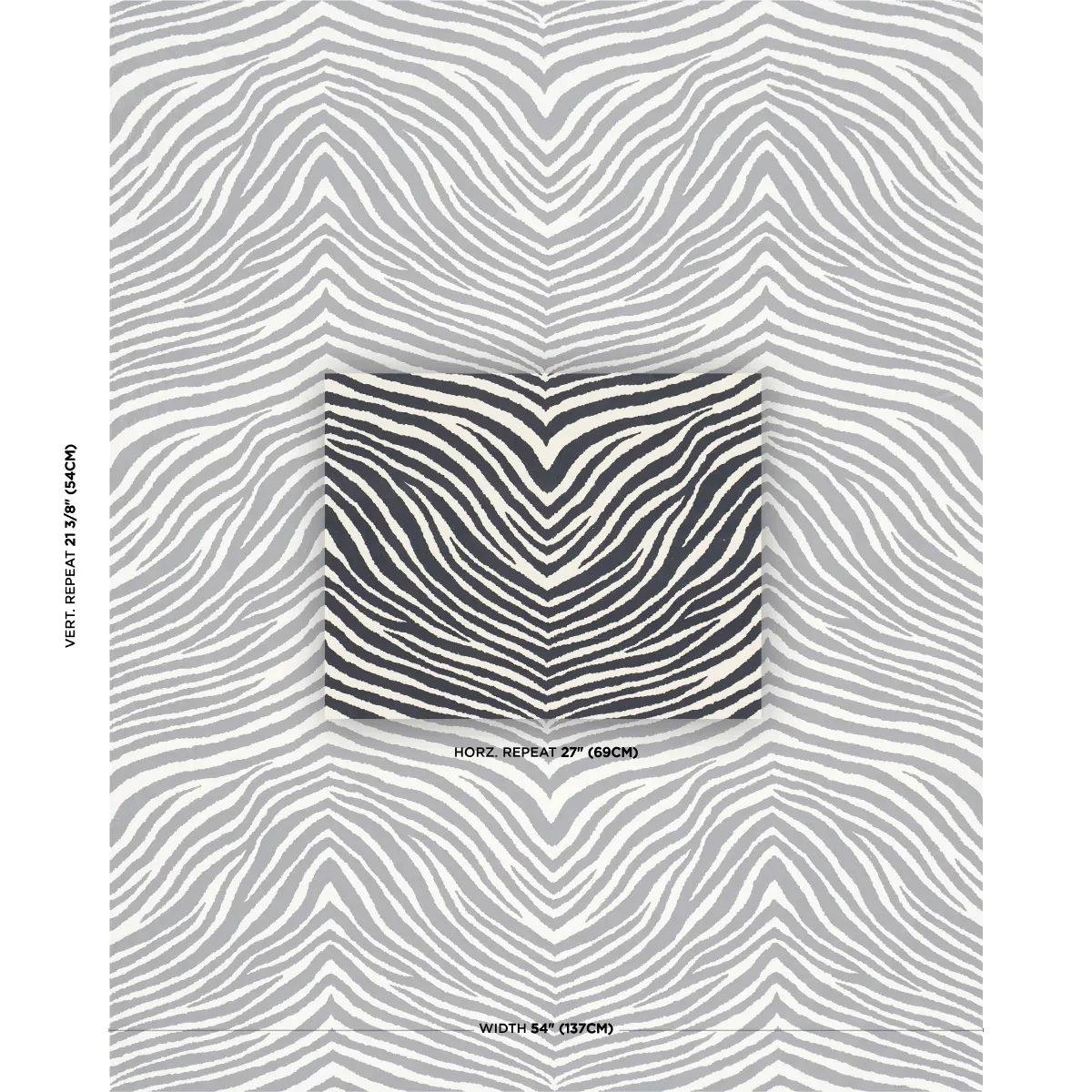 BLIXEN VELVET fabric GRAPHITE color by Schumacher