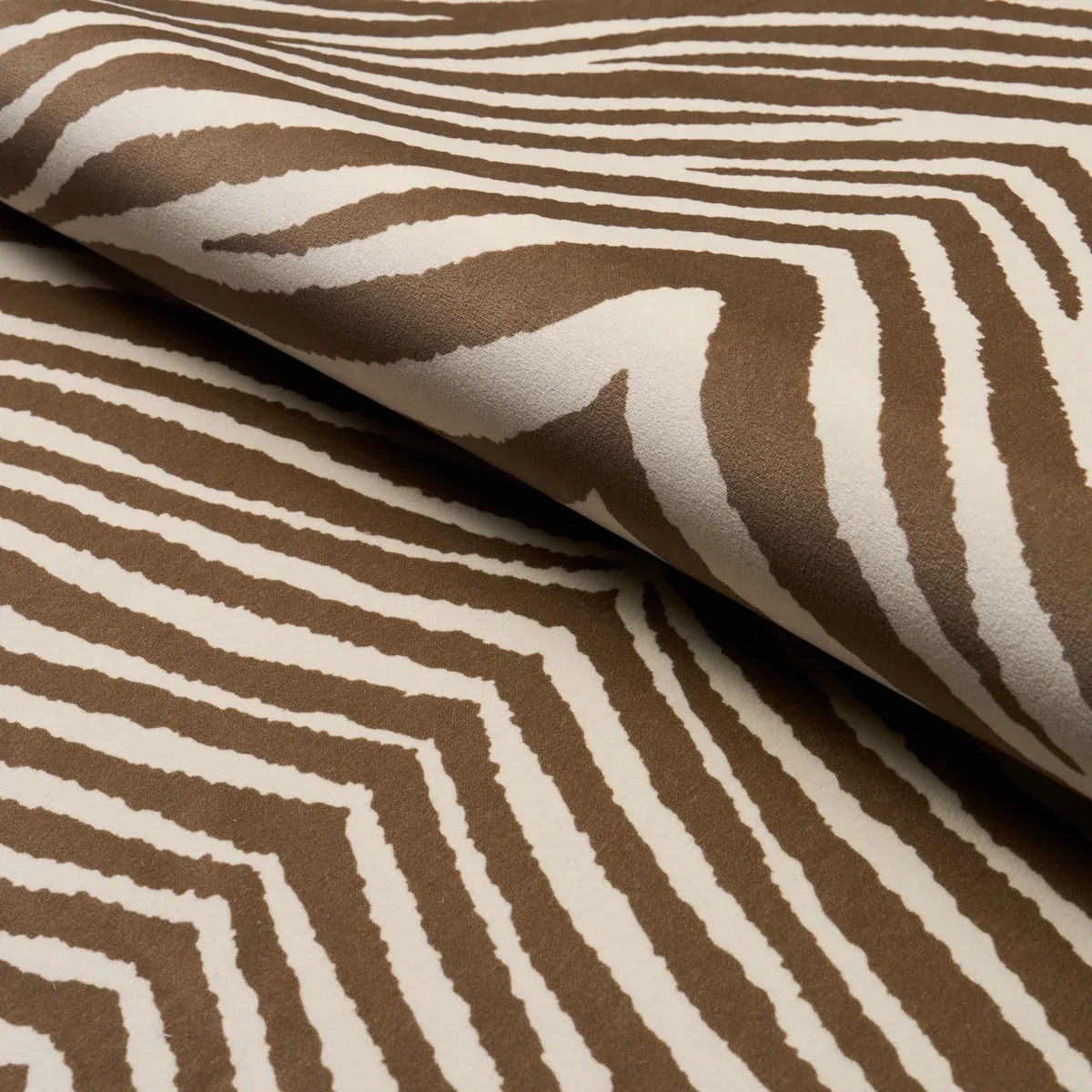BLIXEN VELVET Fabric – SAFARI | Schumacher | Wallpaper Twins BLIXEN VELVET fabric SAFARI color by Schumacher