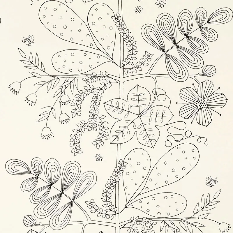 176204 | BLOMMEN PRINT – BLACK