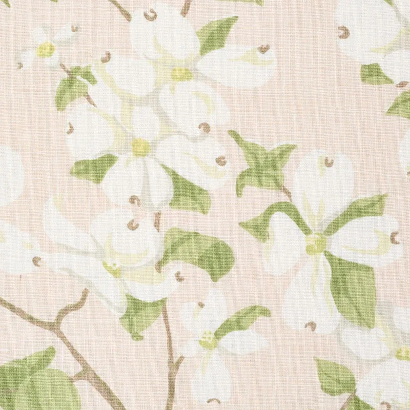 BLOOMING BRANCH fabric BLUSH color by Schumacher