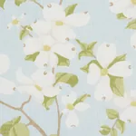 BLOOMING BRANCH fabric SKY color by Schumacher