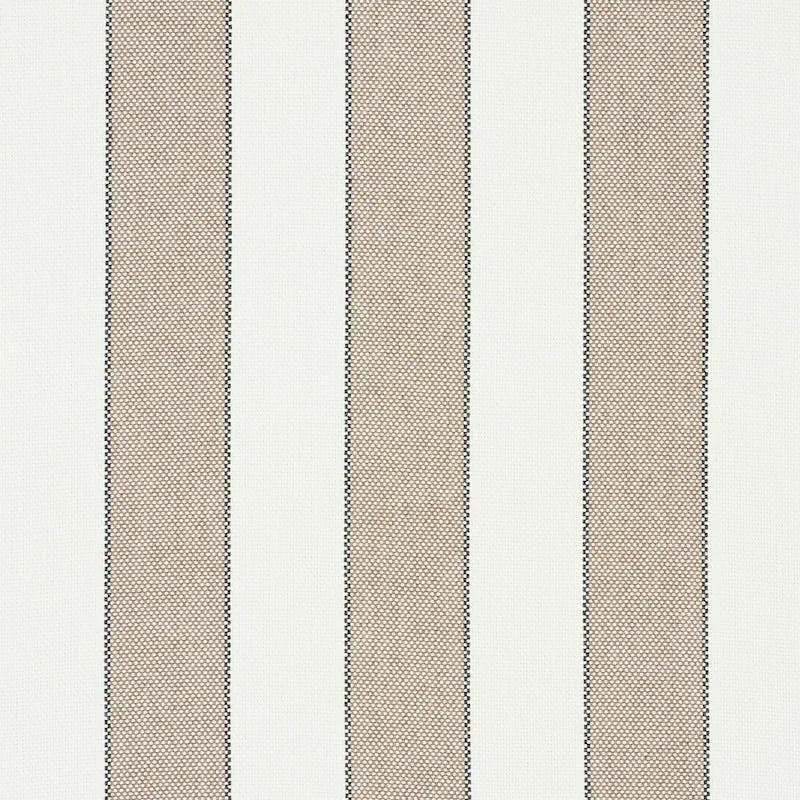 BLUMONT STRIPE INDOOR/OUTDOOR fabric STONE color by Schumacher