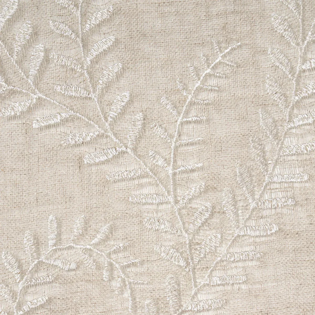 Boboli Embroidered Sheer Fabric – LINEN | Schumacher | Wallp Boboli Embroidered Sheer fabric LINEN color by Schumacher
