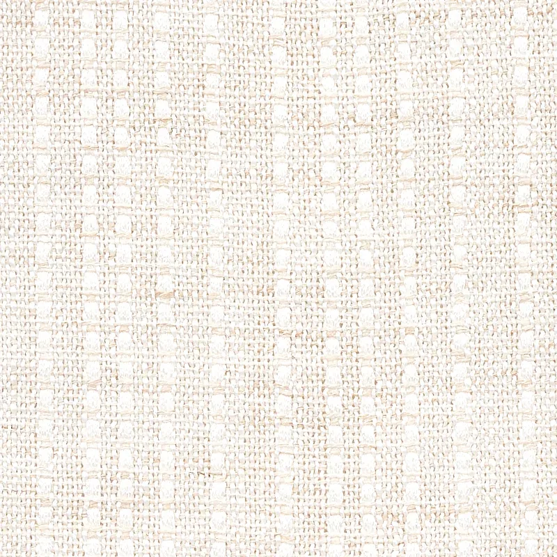 BOHAI STRIPE SHEER fabric IVORY color by Schumacher