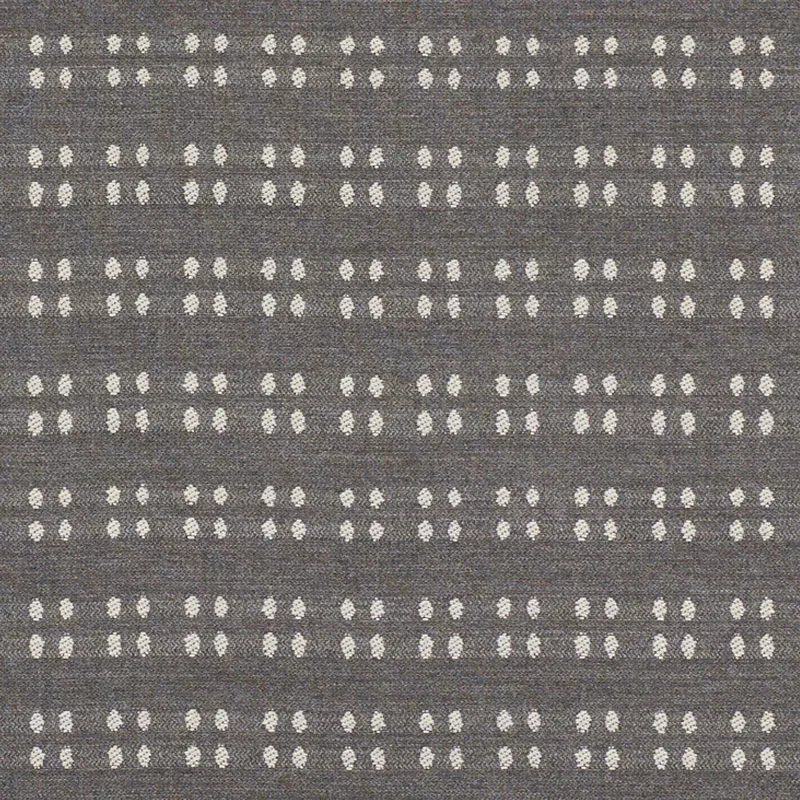BOLSA INDOOR/OUTDOOR fabric CHARCOAL color by Schumacher