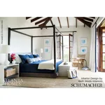 BORA BORA PRINT fabric MARINE color by Schumacher