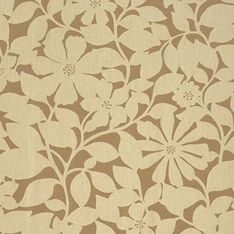 BORA BORA fabric TEAK color by Schumacher
