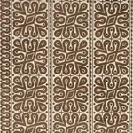 BORNEO SILK Fabric – BROWN | Schumacher | Wallpaper Twins BORNEO SILK fabric BROWN color by Schumacher