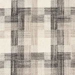 BORO PLAID Fabric – CHARCOAL | Schumacher | Wallpaper Twins BORO PLAID fabric CHARCOAL color by Schumacher