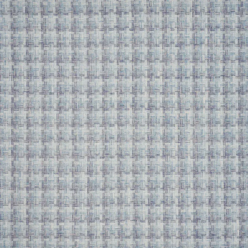 BORO PLAID Fabric – INDIGO | Schumacher | Wallpaper Twins BORO PLAID fabric INDIGO color by Schumacher