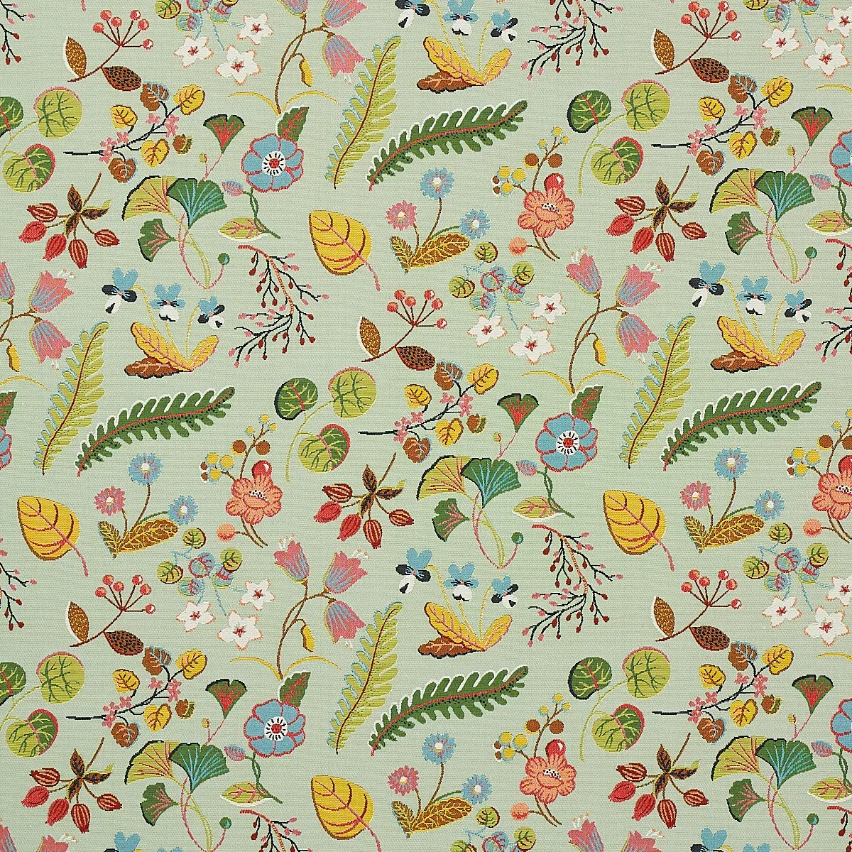 BOTANICA INDOOR/OUTDOOR fabric MINERAL color by Schumacher
